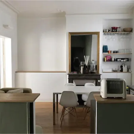 Apartament Charm Authentique, Quartier Latin, 2/4 Pers Paryż